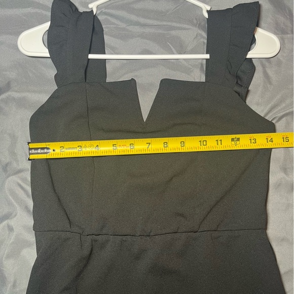 Moa Moa women’s “Little Black Dress” medium V plunge - Picture 4 of 7